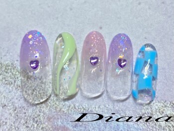 定額ネイル　7,700円　A‐100