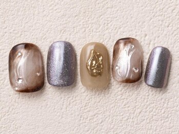 アイネイルズ 渋谷店(I nails)/カジュアルブラウンゴールド