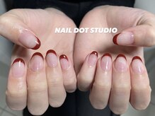 ネイルドットスタジオ 堺筋本町(NAIL DOT STUDIO)/フレンチ