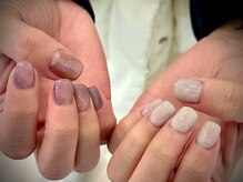 ヌル ネイル 堀江(NURU NAIL HORIE)/アシメニュアンスマグネット☆