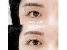 イデアル ドゥ(Ideal duex)の雰囲気（眉スタイリング＋まつ毛パーマ、ビフォーアフター◎）
