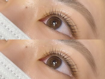 アースコアフュールボーテ 小山店(EARTH coiffure beaute)の写真/パリジェンヌラッシュリフト◎まつ毛を根元から80度UPさせ、瞳に光を取り込んで垢抜けた目元へ[小山]