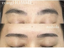 エサージュオム 新宿店/アイブロウ/担当:西田(さ)