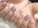 ちゅるんネイル/大人可愛い/綺麗