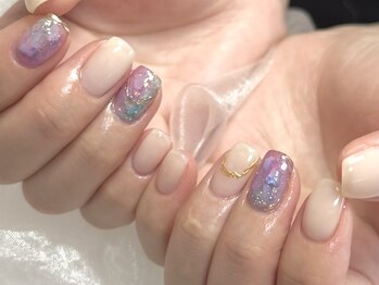 ランネイル 名古屋伏見(RANnail)/ちゅるんネイル/大人可愛い/綺麗