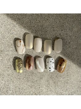 ニュアンス 砂ジェル サンプル