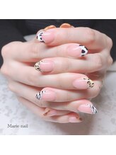 マリーネイル(Marie nail)/#デザインフレンチ