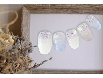 ファストネイル mozoワンダーシティ店(FAST NAIL)/梅雨ネイル チェック【11279】
