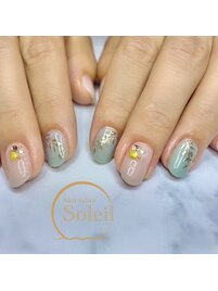 ピスタチオ×ミラーアート