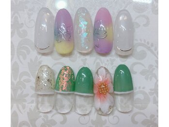 ティーエヌ 本厚木店/春ネイル☆6500円【7150円税込】