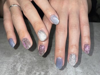 オムネイル 渋谷(HOMME NAIL)/マグネットネイル ¥7.100