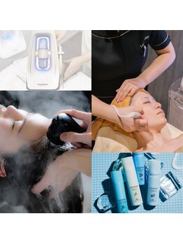 ラシンバン(Lashinvan)の写真/【頭皮も肌も！一緒に夏ケアしたい】紫外線・汗・冷房で疲れた肌も、濃密なW炭酸泡マッサージですっきり！