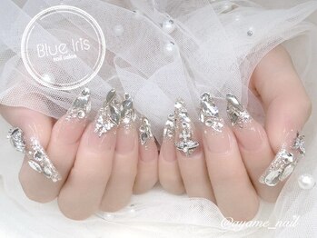 Nail salon Blue iris【ブルーアイリス】長さだし/持ち込み/フィルイン/ワンホン/フィルイン/持ち込み/長さだし