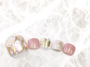 ラックス 尼崎立花(LAX)/フットネイル70分　華やかアート