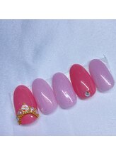 イーエムエー(e.m.a)/ピンク×ティアラ