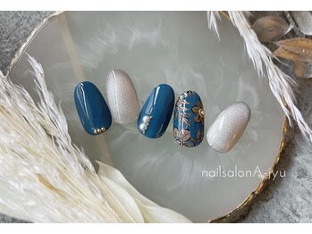 ネイルサロン アージュ(Nail Salon A jyu)/アンティークフラワーネイル