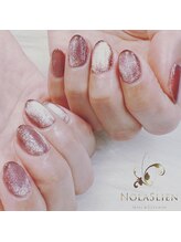 ノーラスリエン(Nolaslien)/マグネットネイルオーロラネイル