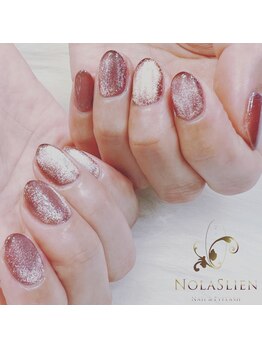 ノーラスリエン(Nolaslien)/マグネットネイルオーロラネイル