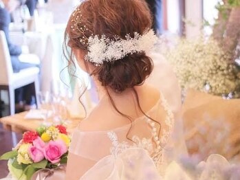 ルミエール パークサイド(L’MIERE parkside)の写真/【フォト映え!ツヤ肌☆記憶に残るwedding】大好評☆毛穴専門店の美肌花嫁ケア♪充実◎都度払いブライダル