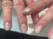 マリーネイルズ 表参道店(MARIE NAILS)/ ¥9000　ニュアンス 0328c