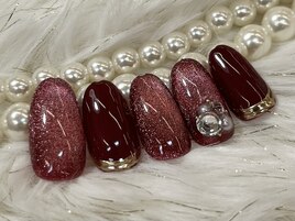 華やかネイルコースデザイン