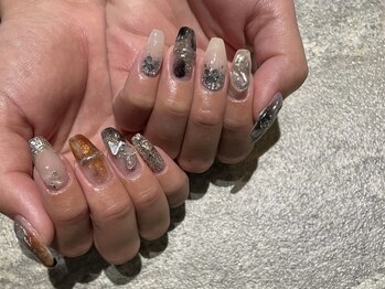 ラウンジ 町田店(RounGe)/【ジェル】ニュアンスデザイン