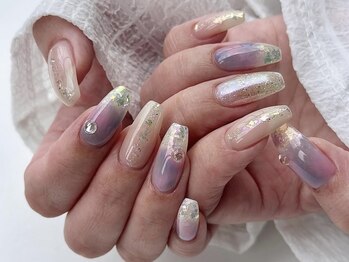 サロンサルート 本店(salon salute)の写真/リピーター続出!京都でスカルプならサルート★技術力,センス抜群なスタッフが集結し周りと差がつくnailに◎
