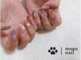 マグネットネイル/秋ネイル