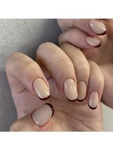 オプスネイルスパ 北浦和(OPS Nail Spa)/スキニーフレンチネイル
