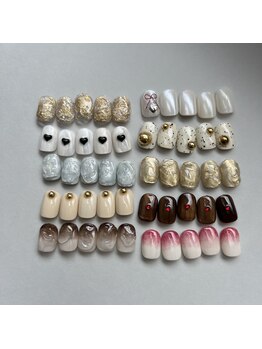 ソイ(soi.)の写真/【フィルイン対応◎】お洒落なニュアンスネイルが人気♪