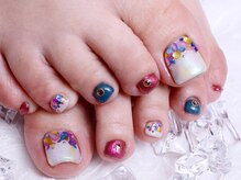 サムズネイル(SAM'S NAIL)/カラフルシェルの春先取りFOOT♪