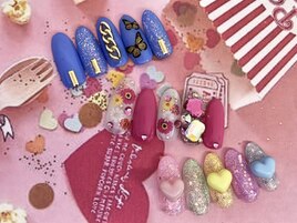 【自爪ネイル】POPネイル