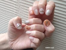 ケイアイエムネイル(KIM nail)/ジューエリーハートライン♪