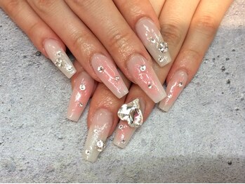 ジャスミンネイル(Jasmine Nail)/スカorチップ★アート&ビジュー