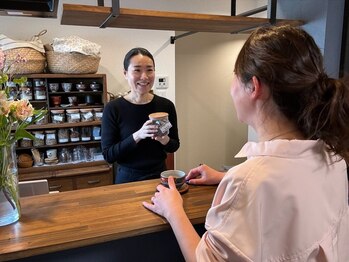 天水(てんす)/内側からのケアもご提案