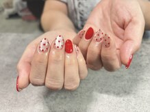 ココネイル(Koco Nail)/ドット柄デザイン