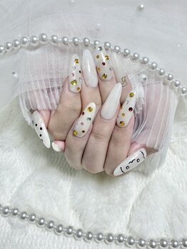 ミニョン(Minyon)/宝石ネイル☆