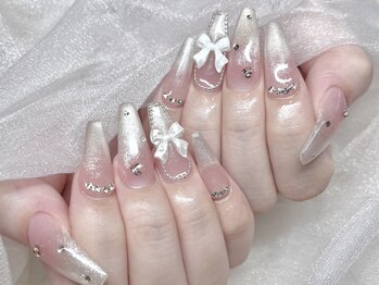 モカ 心斎橋(moca by Lee)/【Aina】マグネットネイル