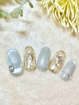 ネイル アンド アイラッシュ虹/トレンドコース