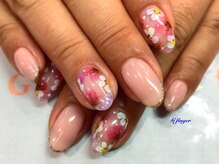 ジー フィンガー 千葉店(G)/フラワーネイル