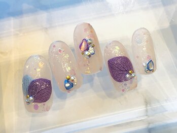 ツメトトノウ/ハイドランジアネイル♪