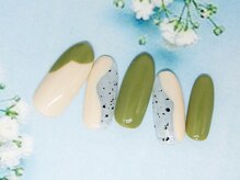 ネイルライフ(NailLife)/ダルメシアンネイル