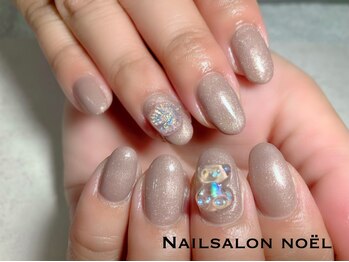 ノエル(Noel)/グレージュ×オーロラパーツ