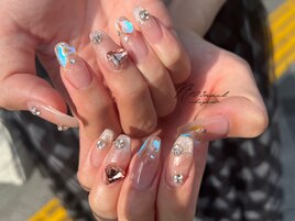 今年の夏は、#うるうるネイル