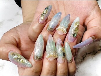 ベリッシモ(BELLISSIMO)/マーメイドネイル 画像持ち込み