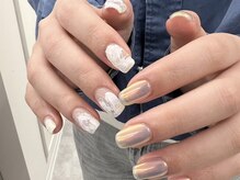 ケイクバイクーロ(CAKE by curro)/オーロラ×砂ジェル　ちぐはぐ