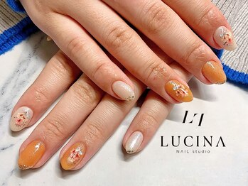 ネイルスタジオ ルキナ(LUCINA)/T-040 フラワーポップデザイン