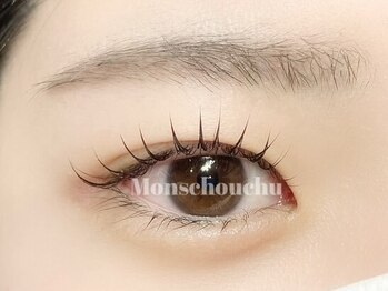 モンシュシュ(Monschouchu)の写真/丁寧なカウンセリング×高技術で可愛い理想のナチュラル上品な目元を叶えます♪完全個室で優雅な時間を♪
