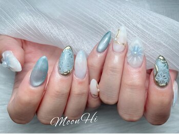 ムンヒーネイル 朝霞台(MOONHI Nail)/チップ長さ出し10本やり放題8980