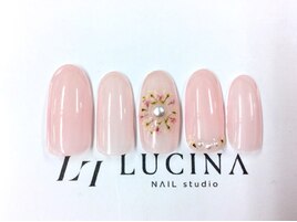 NO-154 押し花囲いネイル